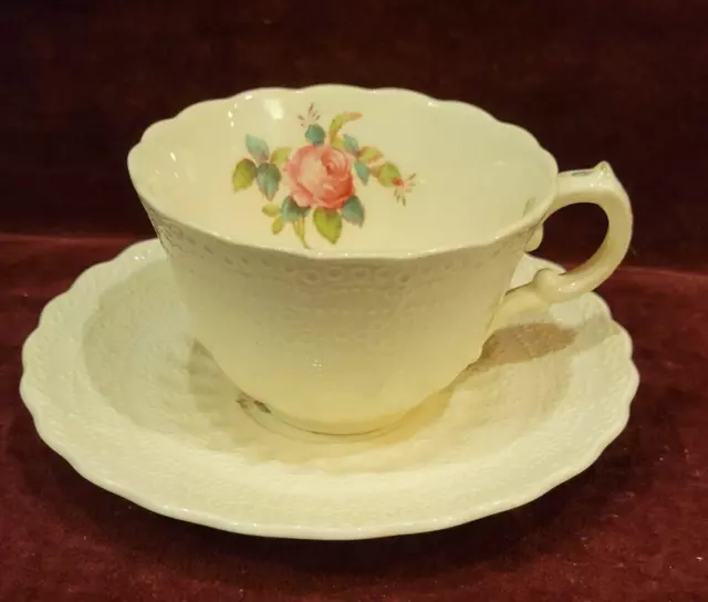 Copeland Spode's Jewel Cup & Saucer Billingsley Rose