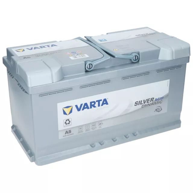 Varta  A5 12V 95Ah AGM Autobatterie Starterbatterie Silver Dynamic AGM G14