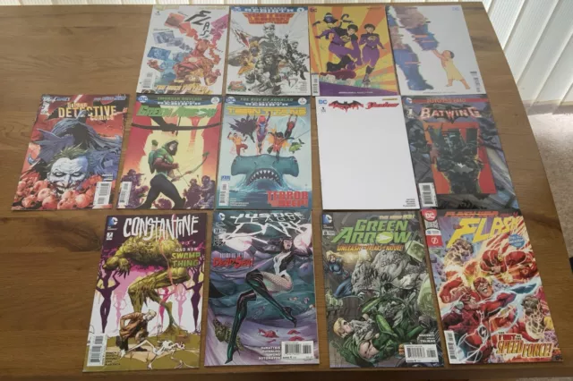 DC Comics Job Lot X13 Comic Book Bundle Various Titles Variant Covers,Key Issues