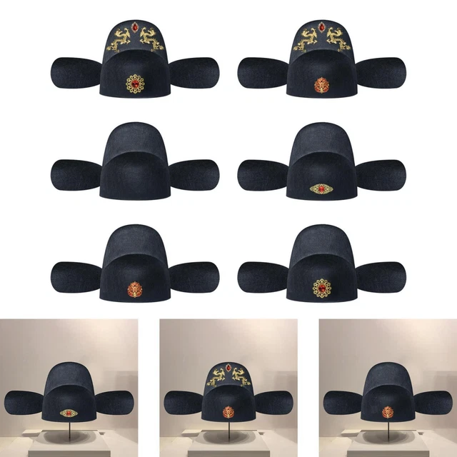 Chinese Opera Top TRADITIONAL CHINESE OPERAS Hat Top for Festival Role Play Stage ...