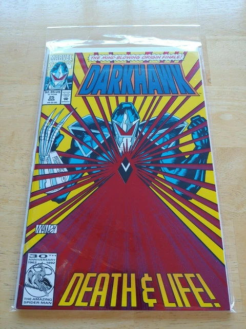 Darkhawk #25 Foil cover Marvel Comic 1st Print 1993 Avengers Iron Man unread NM