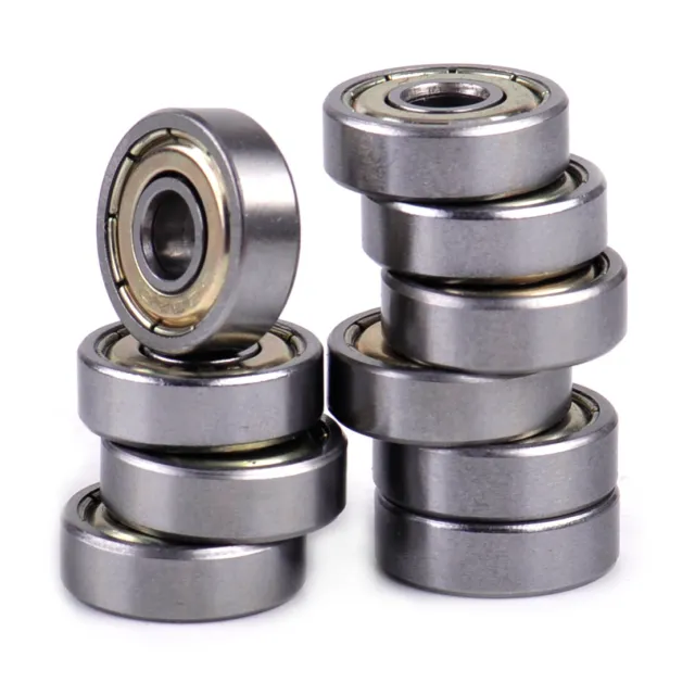 10x 625 625ZZ Miniature Ball Bearings Mini Shielded Deep Groove 5x16x5mm lp 2