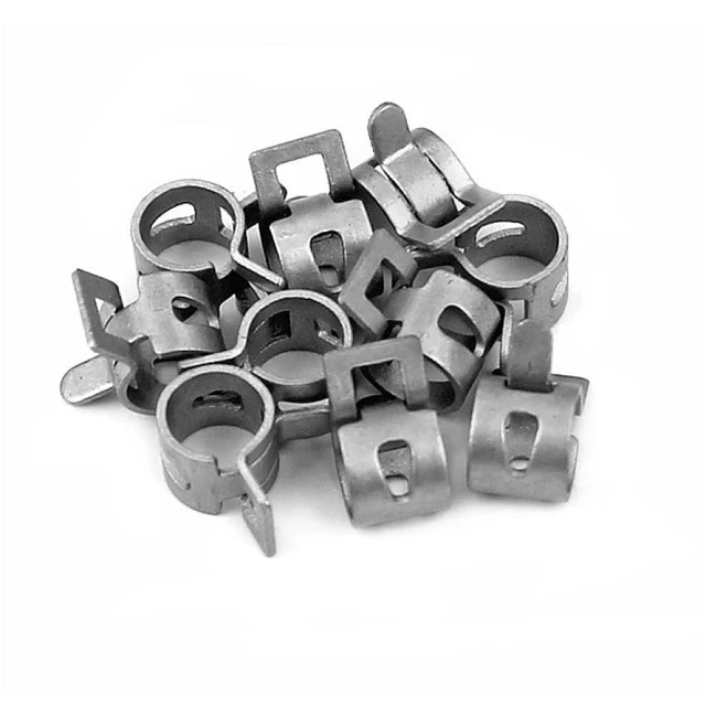 423800C Clips/Molla Per Tubo Benzina D.6Mm (Set Da 10 Pezzi) -