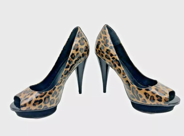 Carvela online leopard shoes