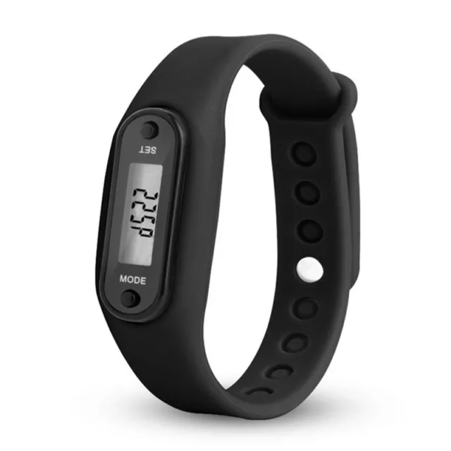 Wrist Watch Fitness Tracker LCD Digital-Pedometer Walking Step Calorie Counter 3