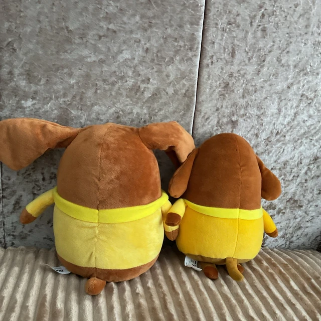 2-x-hey-duggee-cuddly-toys-soft-stuffed-1-x-battery-operated-working