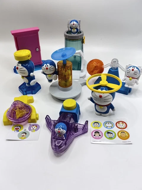 2025 MCDONALD'S CHINESE New Year Doraemon Happy Meal Toys Completed Set