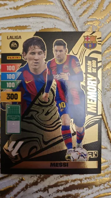 Adrenalyn Xl 2023-2024 Messi Memory Balon De Oro Fc Barcelona