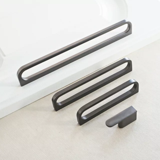 Modern style Kitchen Cabinet Handle Pulls Wardrobe Handle Drawer Dresser Knobs