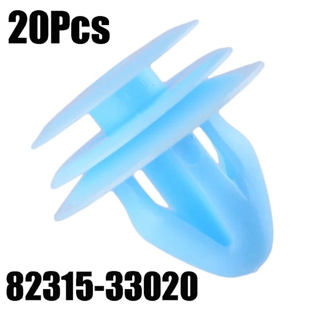 Clip pannello porta in plastica blu per Hyundai per Kia confezione da 20 clip finiture