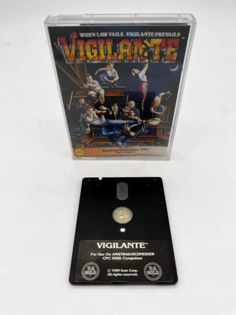 Jeu VIGILANTE (1989) USGOLD ★ AMSTRAD CPC 6128 664 464 ★ Boite + Disquette ✅ Jeu VIGILANTE (1989) USGOLD ★ AMSTRAD CPC 6128 664 464 ★ Boite + Disquette ✅