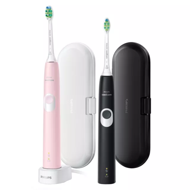 Juego de 2 cepillos de dientes eléctricos sónicos Philips Sonicare ProtectiveClean HX6800/35