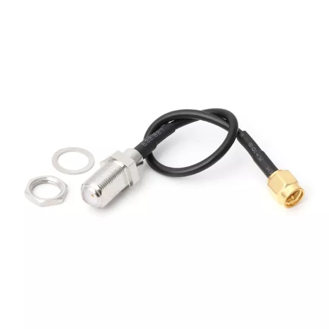 RG174 RF Pigtail Cable F female to SMA Male Coaxial RF extension Pigtail Cable