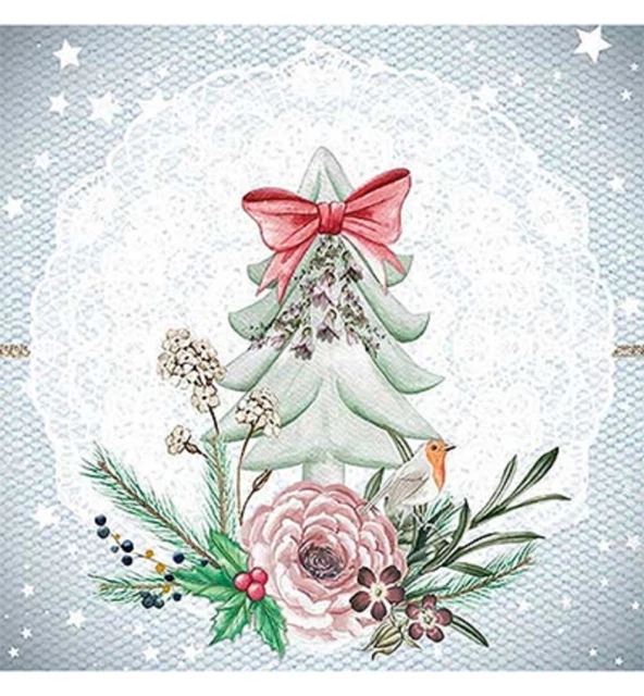 Lot de 3 Serviettes en papier "noel" Decoupage Collage