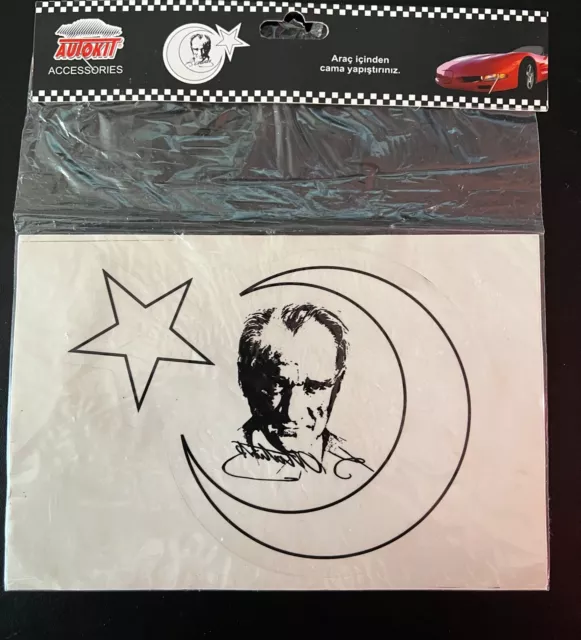 Atatürk Unterschrift Imza Auto Aufkleber Laptop Wandtattoo Sticker