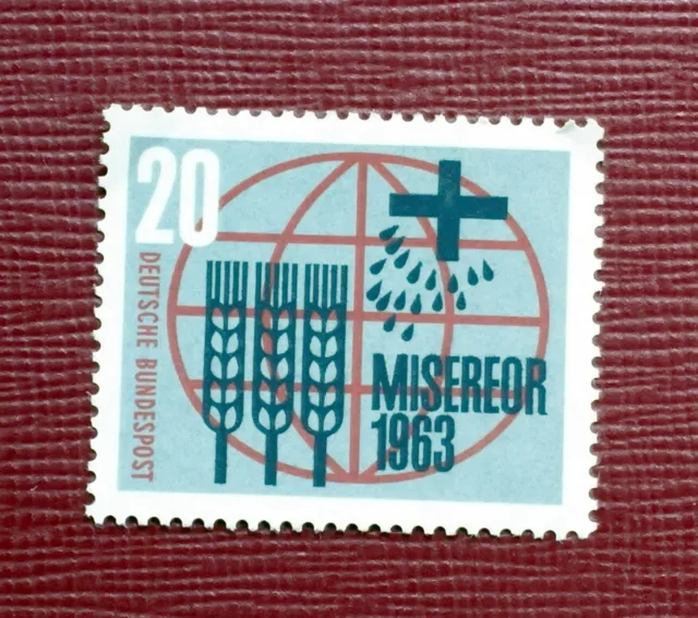 Deutschland Bund BRD 1963 Nr. 391 Misereor postfrisch