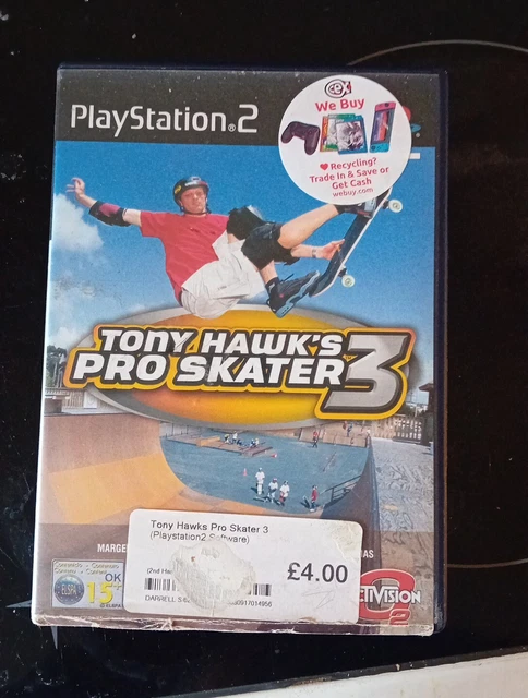 Tony Hawk's Pro Skater 3 – PS2 – Complet Et En Très Bon état (TBE)