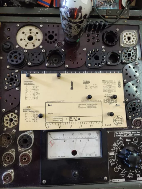 Vintage Siemens Aa Power Röhre / Valve / Vacuum Tube Triode , Post Röhre