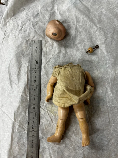 RARE poupée ancienne GESLAND corps JUMEAU 65cm / 25,5 RARE