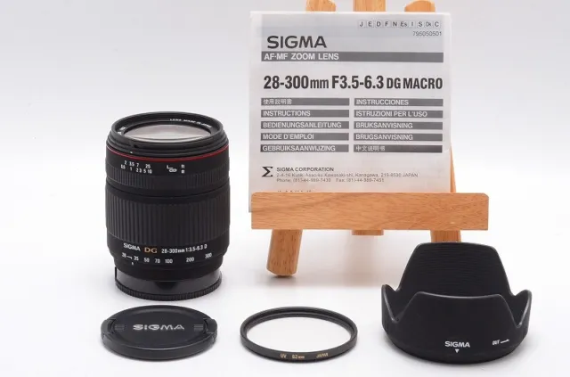 Zoll App Mint Sigma AF 28-300mm F3.5-6.3 D DG Macro Objektiv Für Minolta A W/