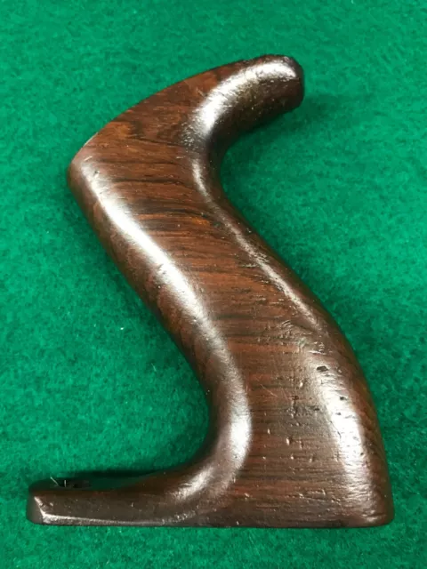 Orig. STANLEY Plane Parts - Rosewood Rear Tote for No. 4 1/2, 5 - 8 & Bedrock