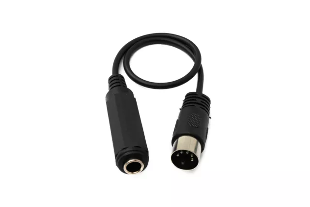 Cable de Audio 30 CM XLR 5 Enchufe Polos A 6.35MM Clavija Enchufe Aux Adaptador