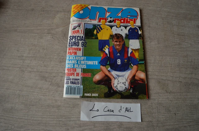 Onze mondial collector spécial Euro 1992 numéro 47 - Livres