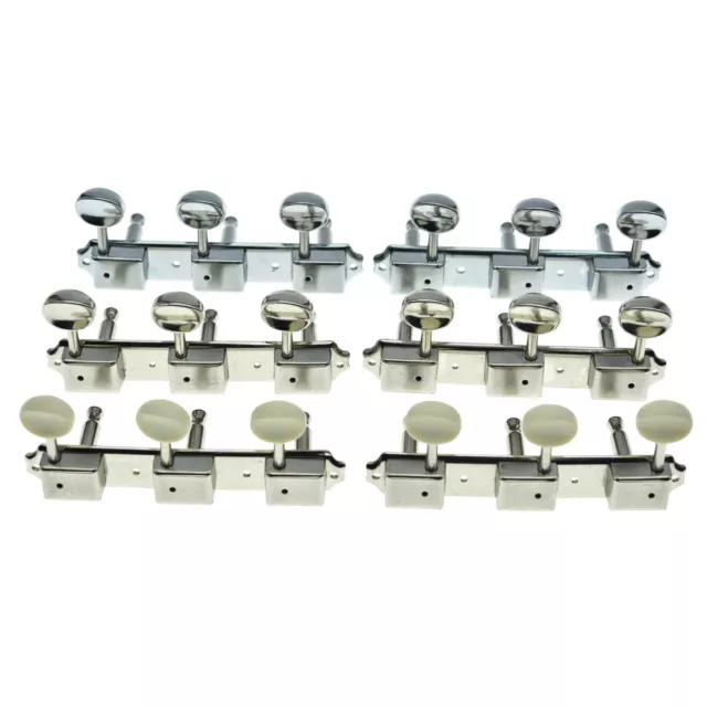 KAISH Vintage 3 on a Plate 3x3 Guitar Tuning Keys Tuners for LP SG JR