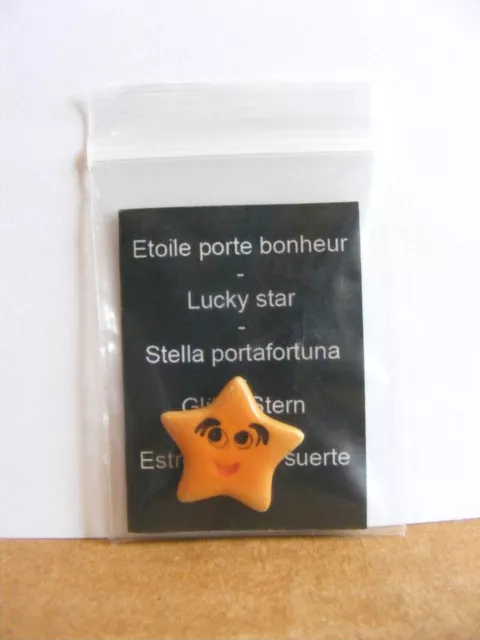 Klima Mini Lucky Star With Story Card Miniature Figurine Wish Upon A  Star