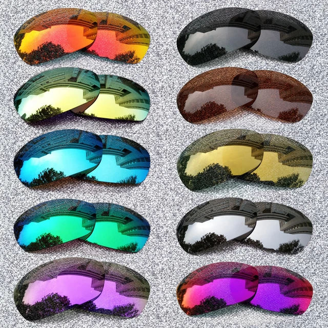 ExpressReplacement Polarized Lenses For-Oakley Straight Jacket 2007 Sunglasses