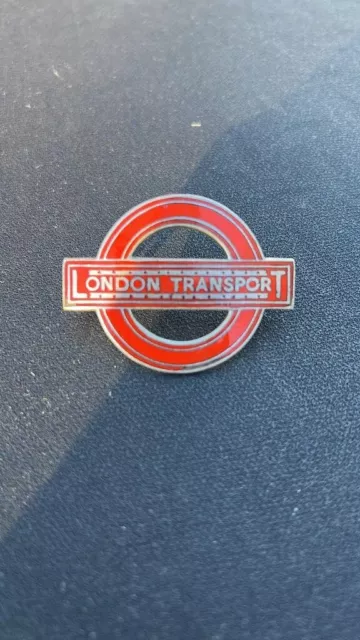 OBSOLETE London Transport LT LPTB Bus Trolleybus Enamel Cap Hat Badge Emblem