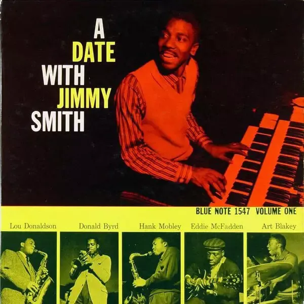 LP Jimmy Smith A Date With Jimmy Smith, Vol. 1 MONO NEAR MINT Blue Note