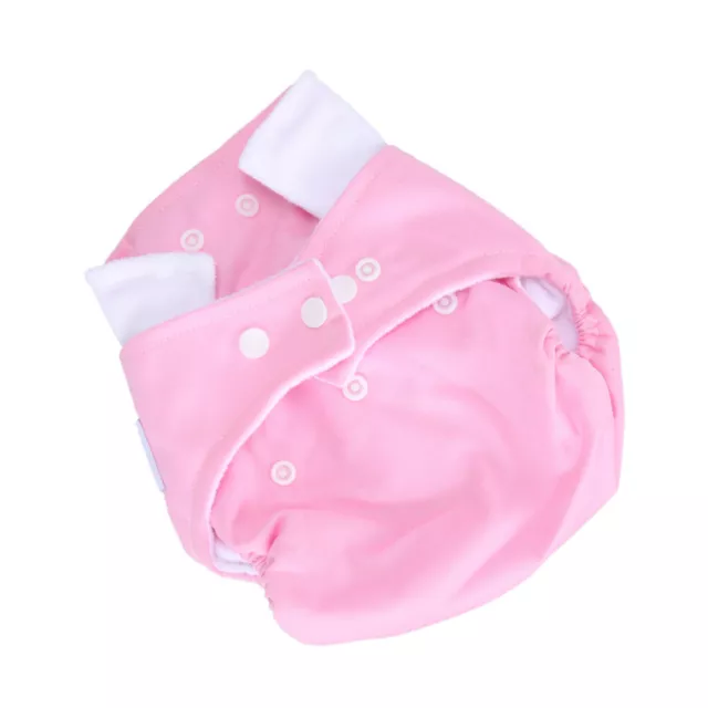 Newborn Baby Diaper Toddler Waterproof Nappy Adjustable Cloth Diaper (Random