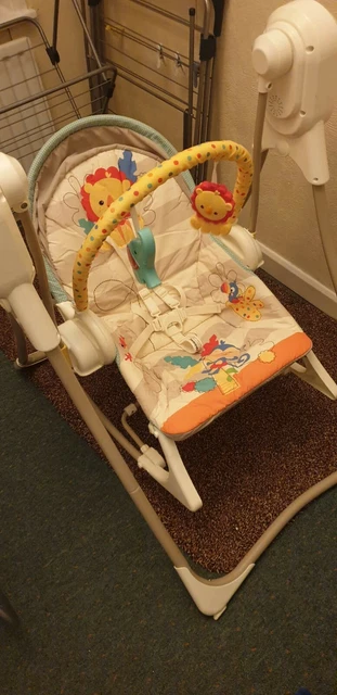 Fisher price smart stages 3 in 1 rocker swing top