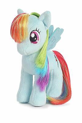2014 Aurora My Little Pony 6" Plush Figure Rainbow Dash Mylar Hair Discontinued
