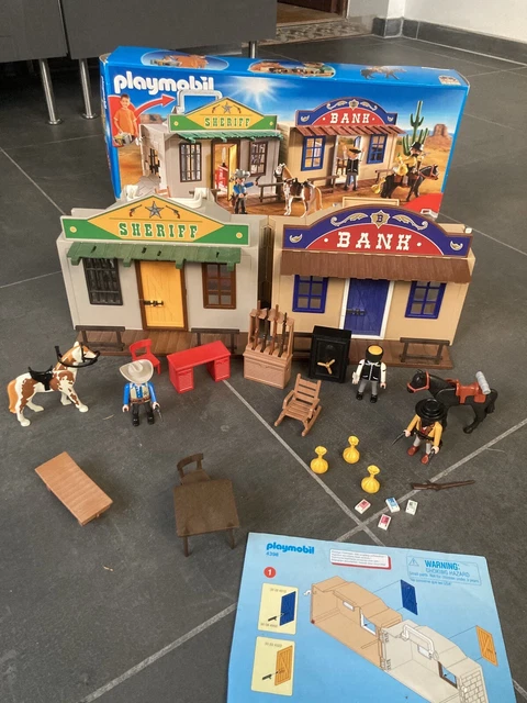 PLAYMOBIL 3765 WESTERN WINDMILL Part: 16-Rung Brown Tower LADDER Fort