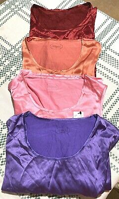 Talco o Sky mis Top Canotta 100% Seta col Intimissimi Intimissimi S-M NUOVE!!! 