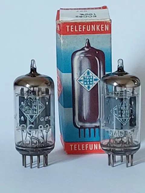 Tube Telefunken Ecc82  12Au7