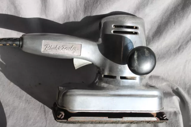Vintage Black and Decker U-440 Deluxe Power Sander for parts need