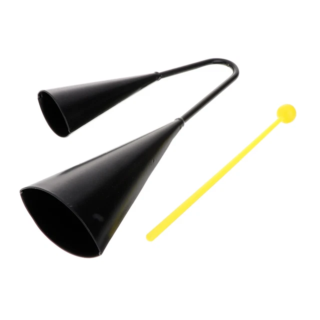 Set De 8 Cloches à Main Métalliques Colorées – Instrument Musical Éducatif Pour Enfants, Dès 3 Ans