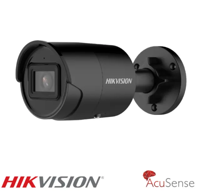 Hikvision 4MP DARKFIGHTER 4K Camera DS-2CD2046G2-IU AcuSense Fixed Bullet CCTV