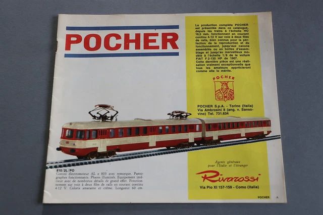 Wagon Tombereau Pocher Ho 1/87 Charbon ATSF 7941 Marron, Occasion