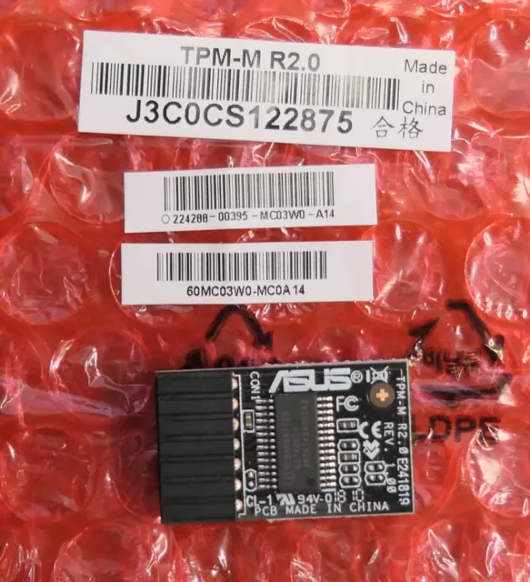 Asus tpm m r2 0 tpm module 14 pin asus motherboard eur 87 31 picclick it