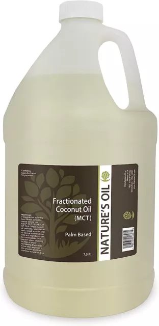 FRACTIONATED COCONUT OIL MCT Oil Oil Gallon for Massage, Diluting ...
