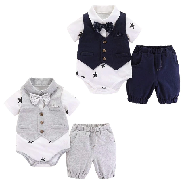 Set abito da battesimo gentiluomo bambini bambino bambino bambino tuta da festa
