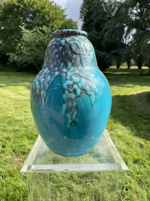 Primavera Vase CAB Céramique d'Art de Bordeaux 1930, French Ceramics