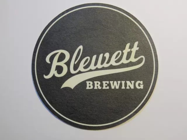 Beer Brewery Coaster ~ BLEWETT Brewing ~ Leavenworth, WASHINGTON Breweriana