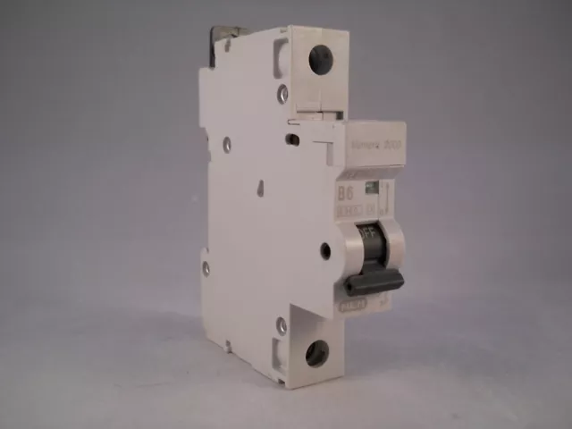 MEM Memera 2000 MCB 6 Amp Type B 6A Single Pole Breaker Memshield 2 ALB061