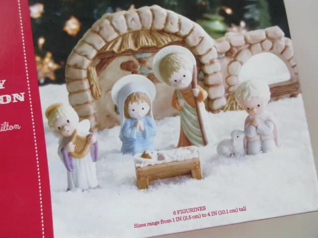 Hallmark by Mary Hamilton The Nativity Collection Six Figurines Set Jesus Angel