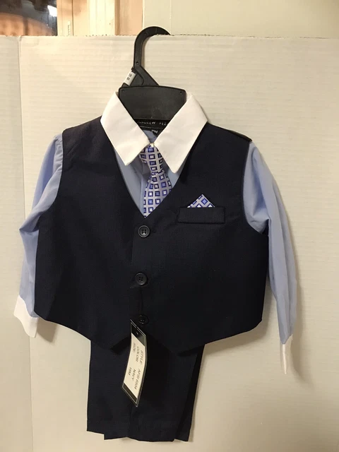 Andrew Fezza Boys Dress Suit Vest Pants 18 M  Partywear